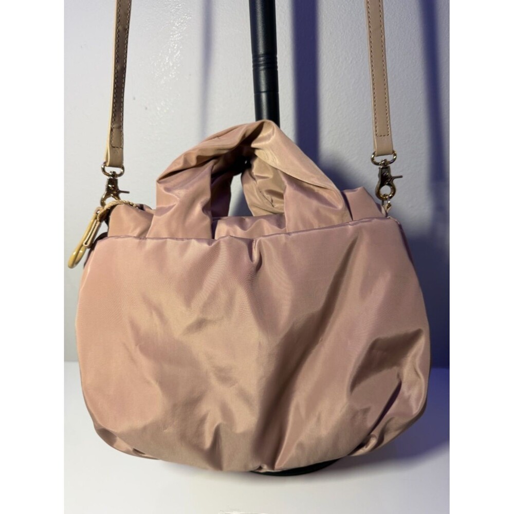 See by Chloe Satin Light Pink Tote Bag with Star Charm and Crossbody strap. - Picture 5 of 16